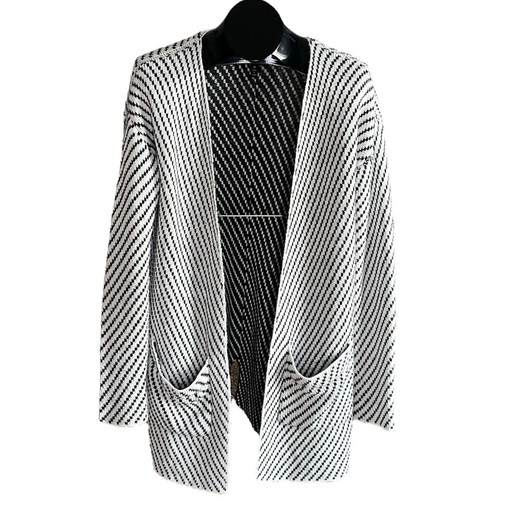 Allison Brittney open front cardigan with pockets